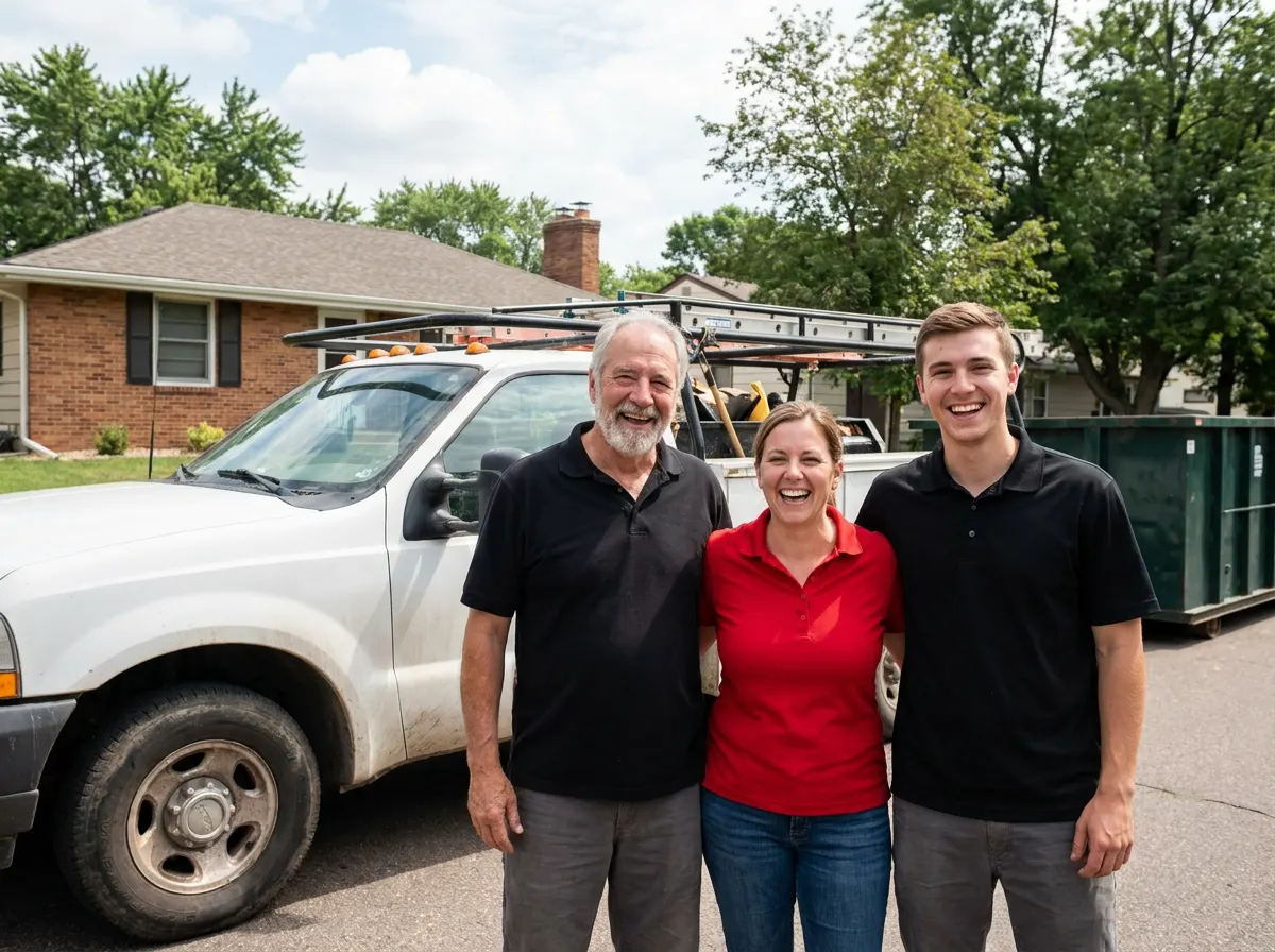 Hawk Dumpster Rental dumpster rental team in Saint Paul, MN